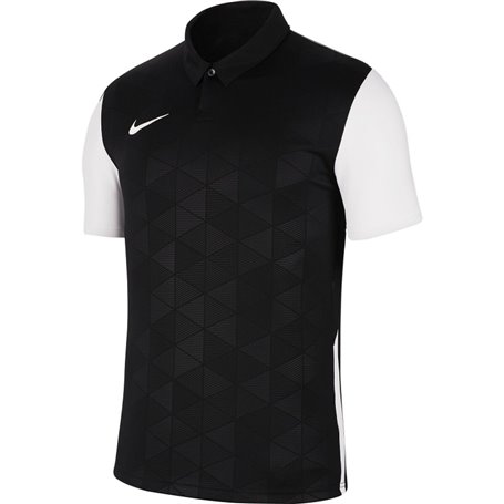 Polo à manches courtes homme Nike TROPHY IV BV6725 010  Noir