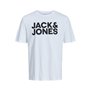 T-shirt à manches courtes homme Jack & Jones JJECORP LOGO TEE SS 12151955 Blanc