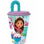Verre avec Paille Gabby's Dollhouse 430 ml