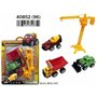Set de Véhicules utilitaires 4 Pièces
