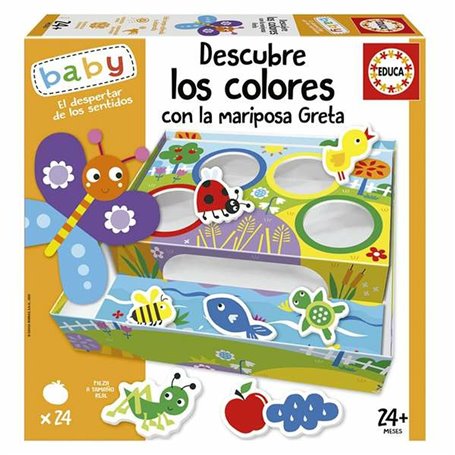 Jouet Educatif Educa Descubre los Colores con La Mariposa Greta (ES)