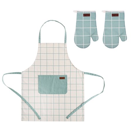 Ensemble de Cuisine Vinthera Okapi Bicolore Textile 3 Pièces
