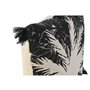 Coussin Home ESPRIT Noir Boho Palmier 45 x 5 x 45 cm