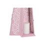 Lanterne Home ESPRIT Blanc Vert Rose Métal Aluminium Shabby Chic 13 x 13 x 43 cm (4 Unités)
