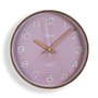 Horloge Murale Versa Rose Plastique Quartz 4