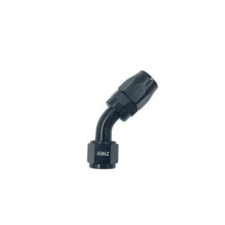Raccord Mraz OCC9070-11-08-BK AN8 ( 3/4 x 16 UNF)  Noir 45º
