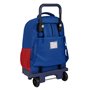 Cartable à roulettes F.C. Barcelona Bleu Bordeaux 33 X 45 X 22 cm