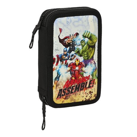 Plumier double The Avengers Forever Multicouleur 12.5 x 19.5 x 4 cm (28 Pièces)