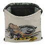 Sac à dos serré par des ficelles Jurassic World Warning Gris 35 x 40 x 1 cm