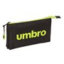 Trousse Fourre-Tout Triple Umbro Lima Noir 22 x 12 x 3 cm