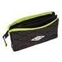 Trousse Fourre-Tout Triple Umbro Lima Noir 22 x 12 x 3 cm