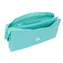 Trousse Fourre-Tout Triple Benetton Letter Vert 22 x 12 x 3 cm
