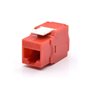 Connecteur RJ45 Catégorie 6 UTP WP WPC-KEY-6AUP-TL/R Rouge