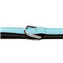 Collier pour Chien Gloria 30 cm Rembourré Cuir Bleu