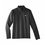 T-shirt à manches longues homme Brooks Dash 1/2 Zip 2.0 Noir