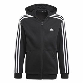 Sweat-shirt à capuche fille Adidas Essentials Noir