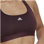 Soutien-gorge de Sport Adidas Powerreact Violet foncé