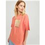 T-shirt à manches courtes femme Jack & Jones Jxpaige Orange