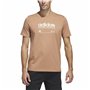 T-shirt à manches courtes homme Adidas Lounge Marron