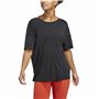 T-shirt à manches courtes femme Adidas Studio Oversized Noir