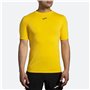 T-shirt à manches courtes homme Brooks High Point Jaune
