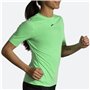 T-shirt à manches courtes femme Brooks High Point Vert