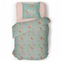 Parure de couette Roupillon peach 140 x 200 cm Vert 2 Pièces