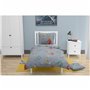 Parure de couette Roupillon robot Gris foncé 140 x 200 cm 2 Pièces