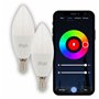 Ampoule LED Bougie Konyks e14 Blanc