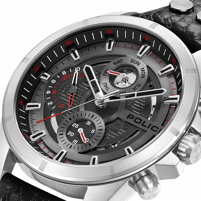 Image secondaire de Montre Homme Police PEWJF0004601 Noir Gris