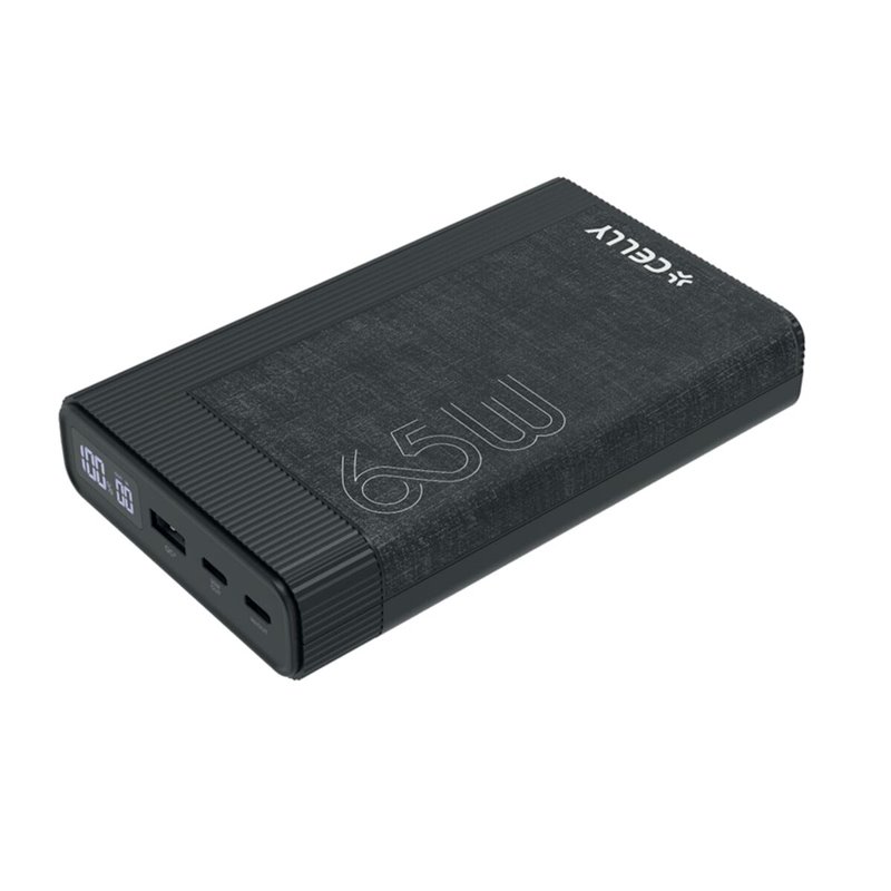 Image secondaire de Powerbank Celly PBPD65W20EVOBK Noir 20000 mAh