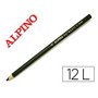 Crayons à charbon Alpino LE010012 Noir