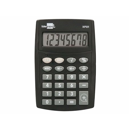 Calculatrice Liderpapel XF01 Noir