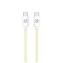 Câble USB-C Celly USBCUSBCCOTTYL Jaune 1