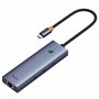 Hub USB Baseus Noir Gris (1 Unité)