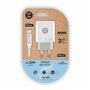 Chargeur Mural + Câble Lightning MFI Tech One Tech Blanc 20 W