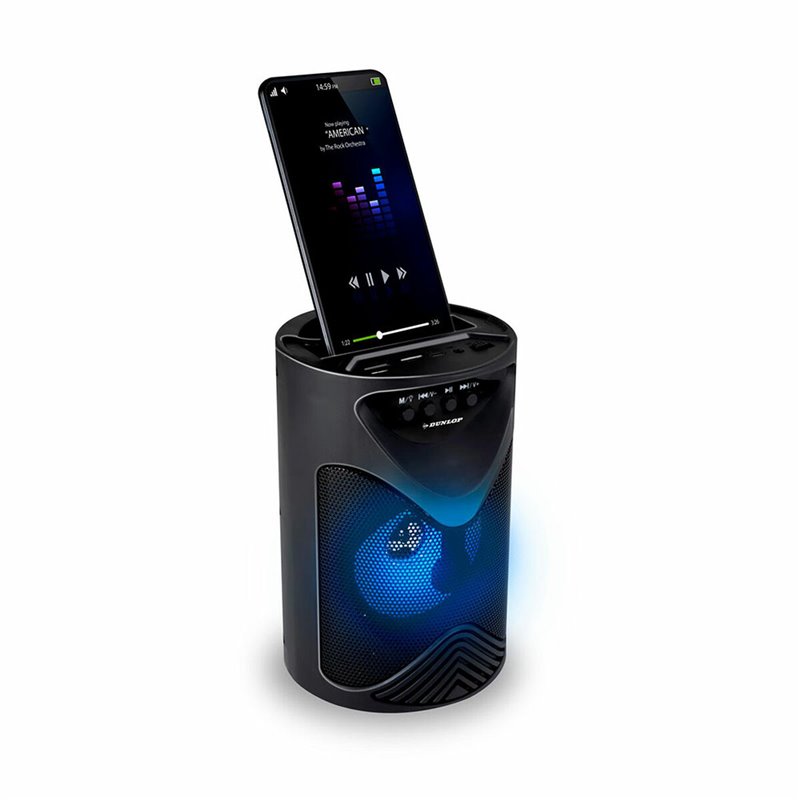 Haut-Parleurs bluetooth Dunlop TWS 15 W Noir USB