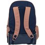 Cartable à roulettes Milan Rose 52 x 34,5 x 23 cm