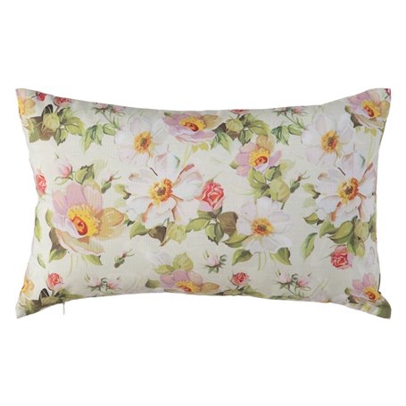 Coussin Fleurs 50 x 30 cm
