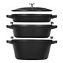 Casserole Zwilling La Cocotte Noir Fonte 1 Pièce Ø 24 cm 1 kg 4