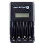 Chargeur de batterie EverActive NC450B Piles x 4