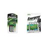Chargeur + Piles Rechargeables Energizer Maxi Charger AA AAA HR6