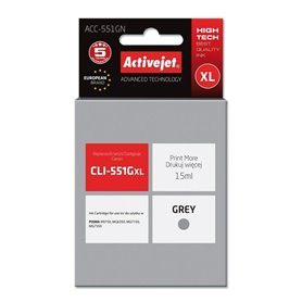 Cartouche d'Encre Compatible Activejet ACC-551GN Gris