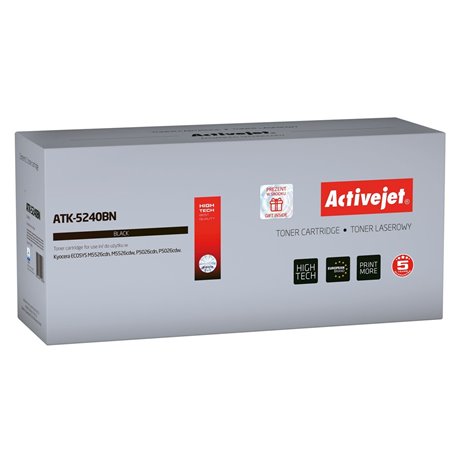 Toner Activejet ATK-5240BN Noir