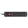 Rallonge 3 prises Schuko avec interrupteur Activejet COMBO 3GN (1,5 m)