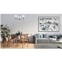 Applique Murale Activejet AJE-MIRA 1P Blanc Argenté Métal 40 W 23 x 21,5 x 11,5 cm (1 Pièce)