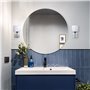 Applique Murale Activejet AJE-MIRA 1P Blanc Argenté Métal 40 W 23 x 21,5 x 11,5 cm (1 Pièce)