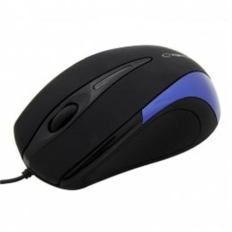 Souris Optique Esperanza EM102B Bleu Noir Noir/Bleu