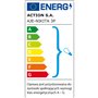 Suspension Activejet NIKITA 3P Patyna Blanc Métal verre 120 W