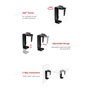 Support pour Ordinateur Portable MacLean MC-713B Métal